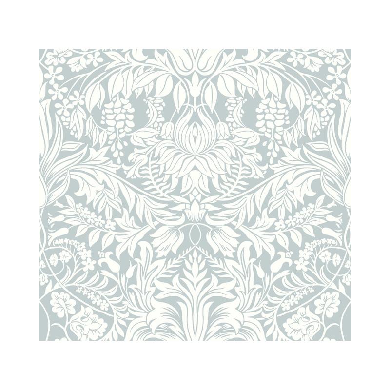 Sample AC9192 Lockwood Damask, Arts and Crafts by Ronald Redding Wallpaper