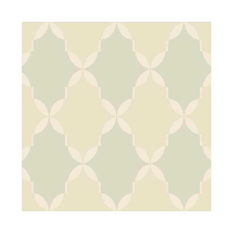 Sample - CN2116 Modern Artisan, Roxy color Beige, Geometric by Candice Olson Wallpaper