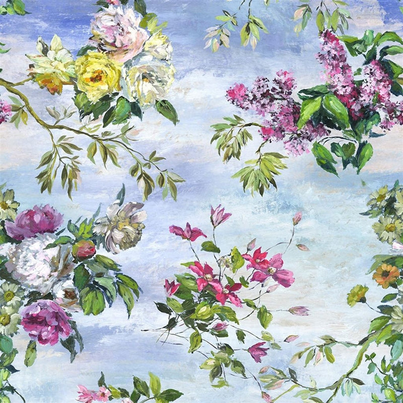 Sample PDG676-01 Caprifoglio, Sky by Designer Guild Wallpaper