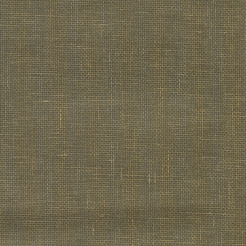 Sample 2732-80000 Canton Road, Leyte Pewter Grasscloth by Kenneth James Wallpaper