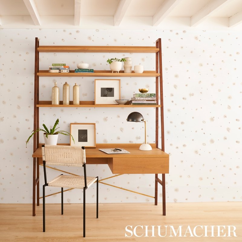 View 5012190 Stellar Neutral Schumacher Wallcovering Wallpaper