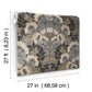 Sample NV5557 Modern Heritage 125th Anniversary, Yarrow Nouveau by York Wallpaper