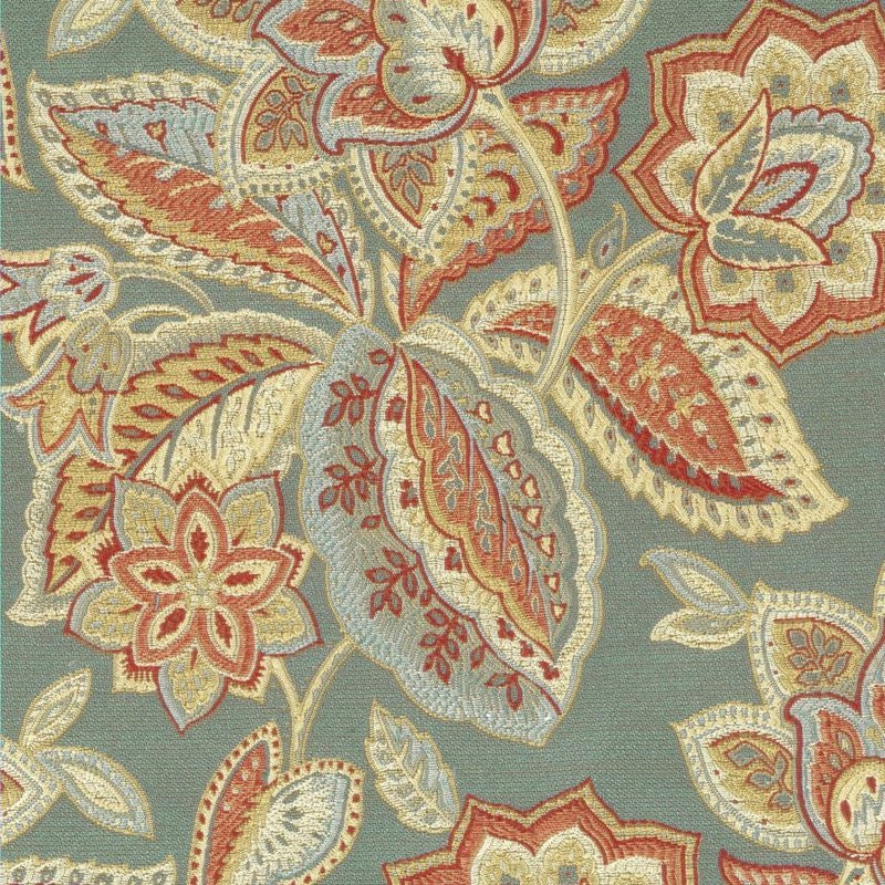 Sample ASPA-3 Aspasia, Azure Blue Light Blue Stout Fabric