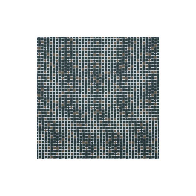 217903 | Geometric Tile | 502-Aquamarine - Robert Allen Contract Fabric