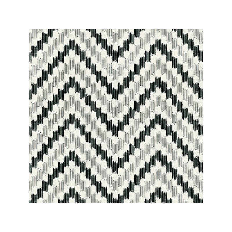 Sample 27170-004 Ankara Velvet, Smoke - Scalamandre Fabric (SC 000427170)