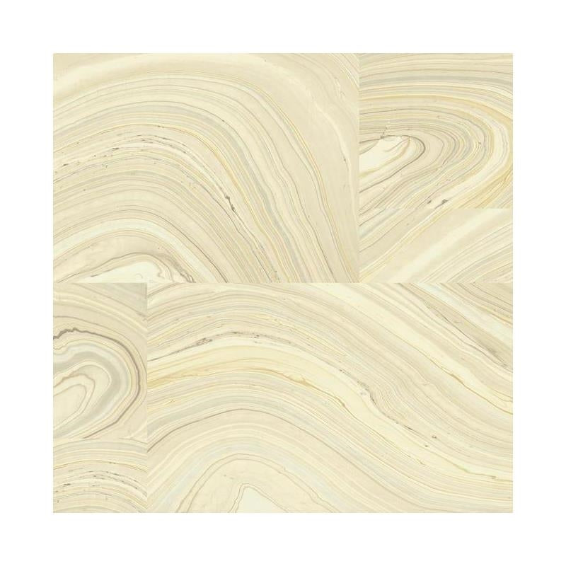 Sample - CZ2405 Modern Nature, Onyx color Beige, Organic by Candice Olson Wallpaper