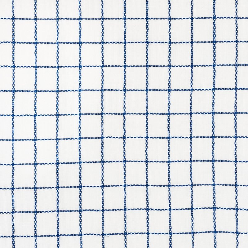Purchase sample of 72080 Agnes Sheer, Navy by Schumacher Fabric