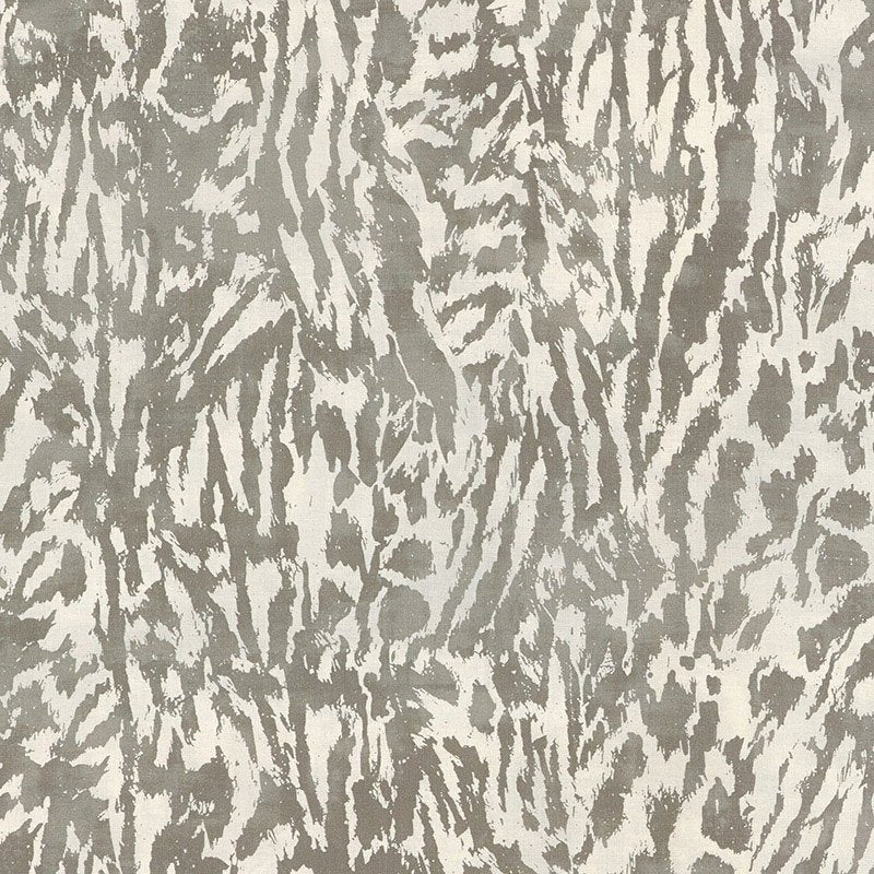 Purchase sample of 175990 Feline, Stone by Schumacher Fabric