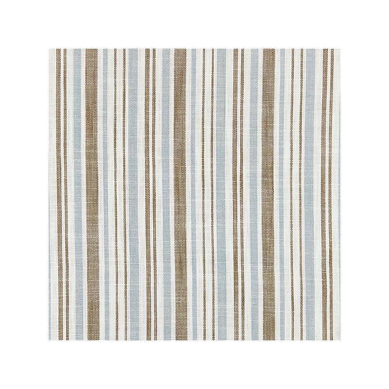 Sample 27116-002 Pembroke Stripe, Bluestone - Scalamandre Fabric (SC 000227116)