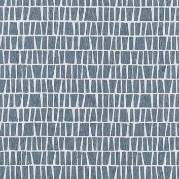 View F1414/01 Quadro Denim Geometric by Clarke And Clarke Fabric