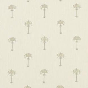 Save F1370/01 Menara Metallic Botanical by Clarke And Clarke Fabric