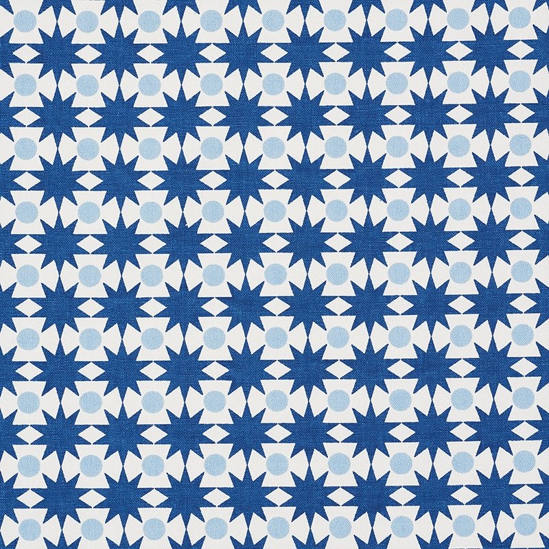 Shop 177060 Cosmos Blue by Schumacher Fabric