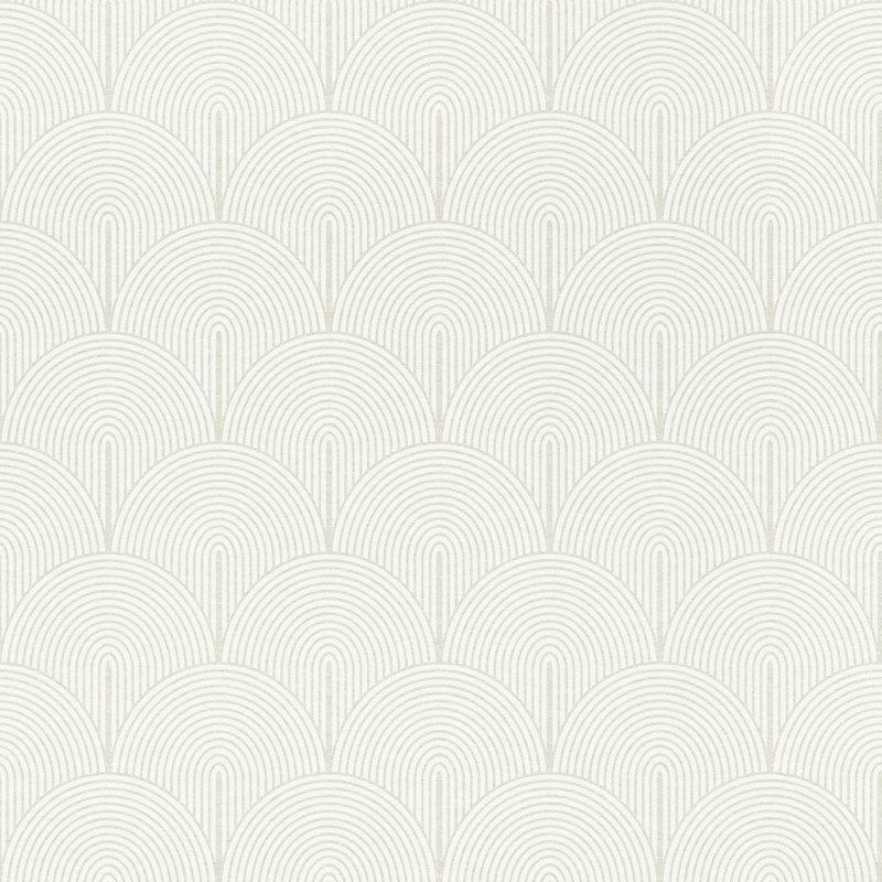 Acquire 4041-552461 Passport Oxxon White Deco Arches Wallpaper White by Advantage
