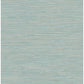 Sample NUS3337 Tibetan Grasscloth Teal, Faux Grasscloth Peel and Stick Wallpaper