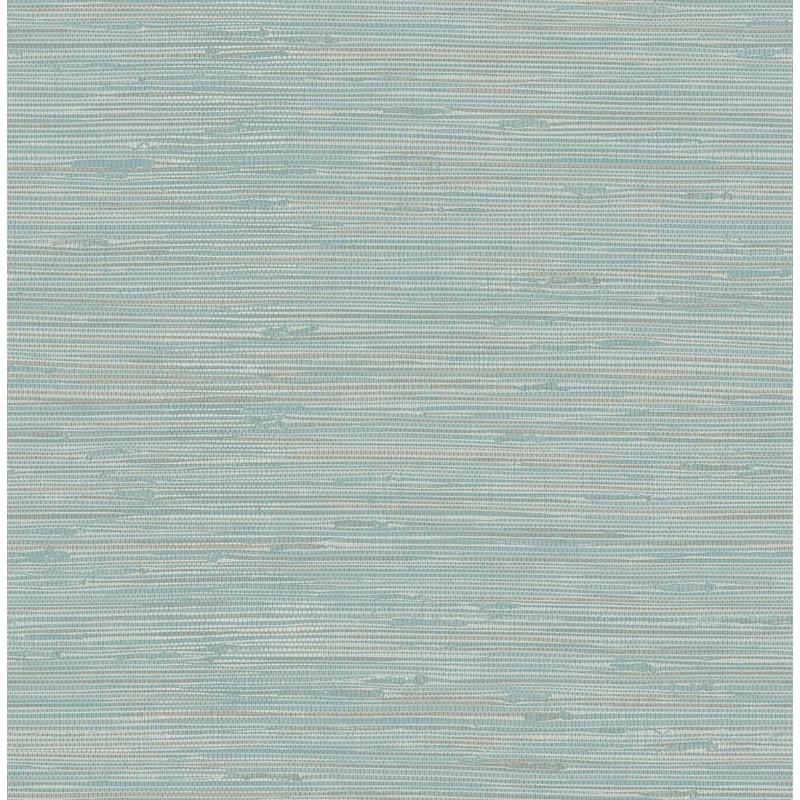 Sample NUS3337 Tibetan Grasscloth Teal, Faux Grasscloth Peel and Stick Wallpaper