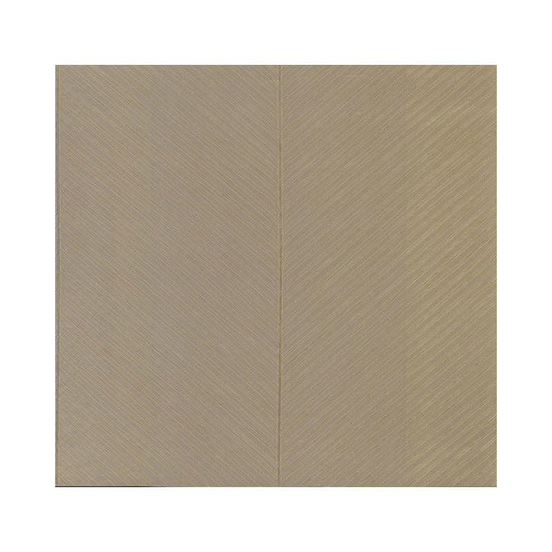 Sample TC2699 Tropics Resource Library, Palm Chevron Taupe/Gold York Wallpaper