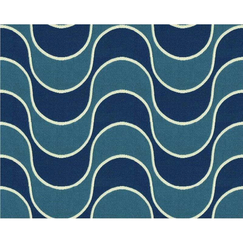Shop 33512.5.0 Making Waves Admiral Geometric Blue by Kravet Design Fabric
