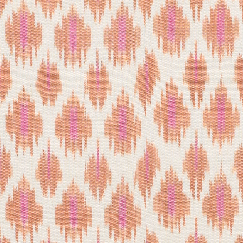 Purchase sample of 178061 Presidio Ikat, Orange by Schumacher Fabric