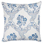 So7327206 Sierra 22" Pillow Indigo By Schumacher Furniture and Accessories 1,So7327206 Sierra 22" Pillow Indigo By Schumacher Furniture and Accessories 2