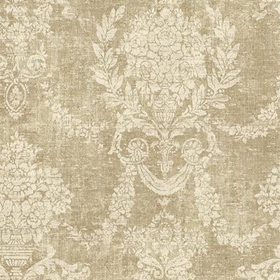 Shop CT40700 The Avenues Browns Damasks by Seabrook Wallpaper