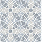 Buy 2764-24335 Zazen Blue Geometric Mistral A-Street Prints Wallpaper