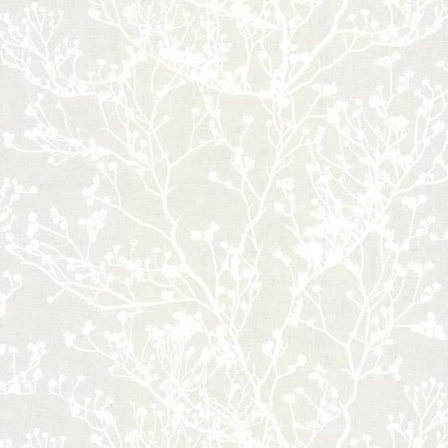 Select HC7517 Handcrafted Naturals Budding Branch Silhouette Beige by Ronald Redding Wallpaper