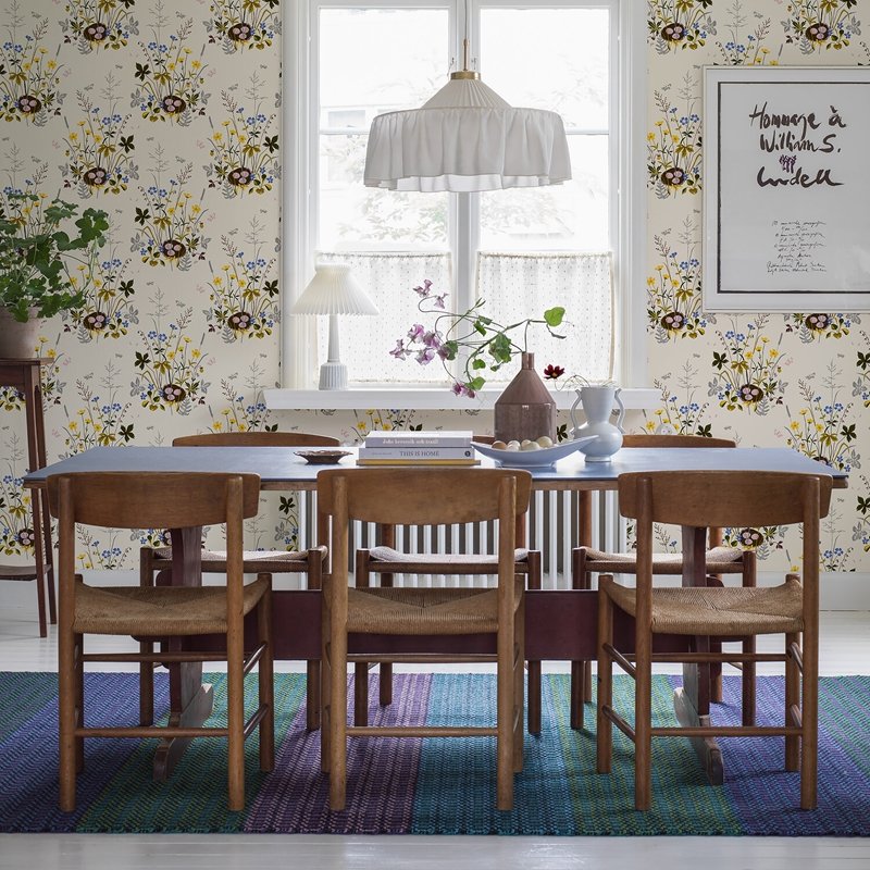 Find 1961 fgelbo multi borastapeter wallpaper