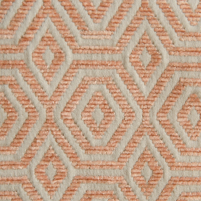 Search A9 0004Geom Geometric Drops Pink Sand by Aldeco Fabric