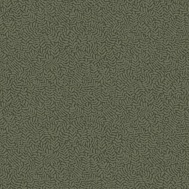 Sample 2999-55000 Annelie, Anna Dark Green Fern Trail by A-Street Prints Wallpaper