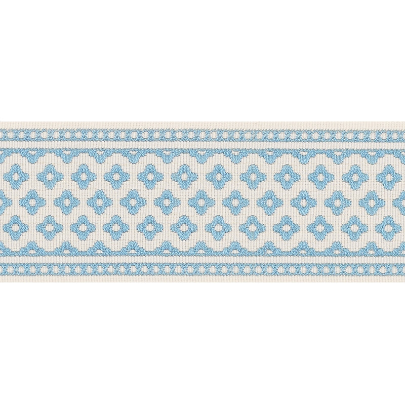 72311 | Cherie Tape, Blue - Schumacher Fabric