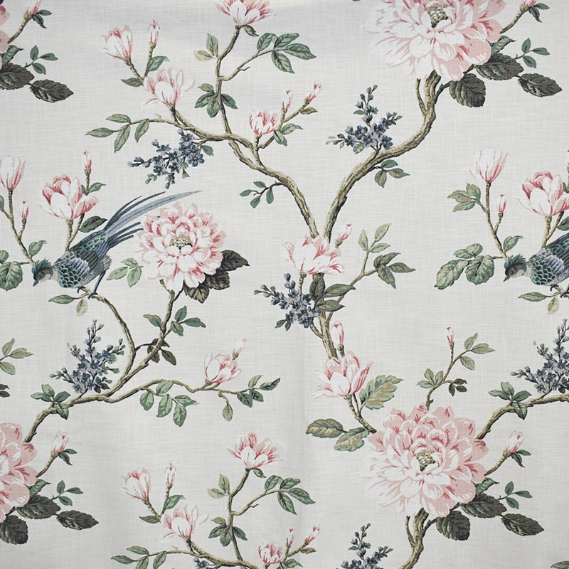 View S5171 Silk Floral Pink Greenhouse Fabric