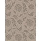Sample 2910-2751 Warner Basics V, Holiday Brown Jacobean Wallpaper by Warner