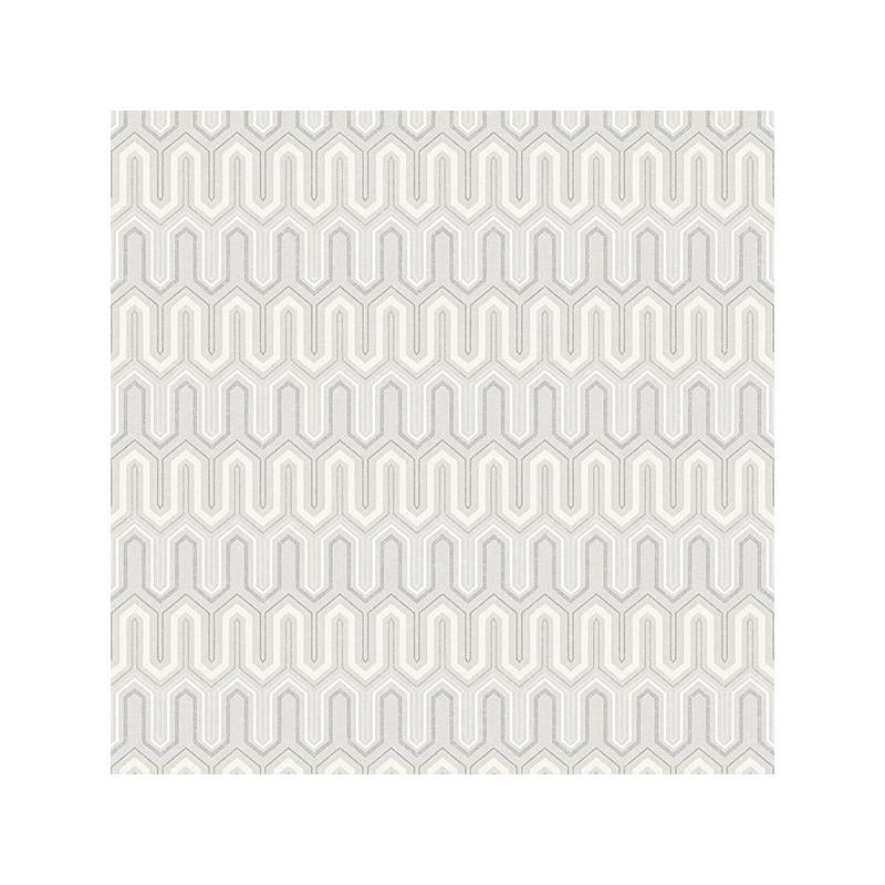 Sample GX37616 Geometrix, Grey Zig Zag Wallpaper by Norwall