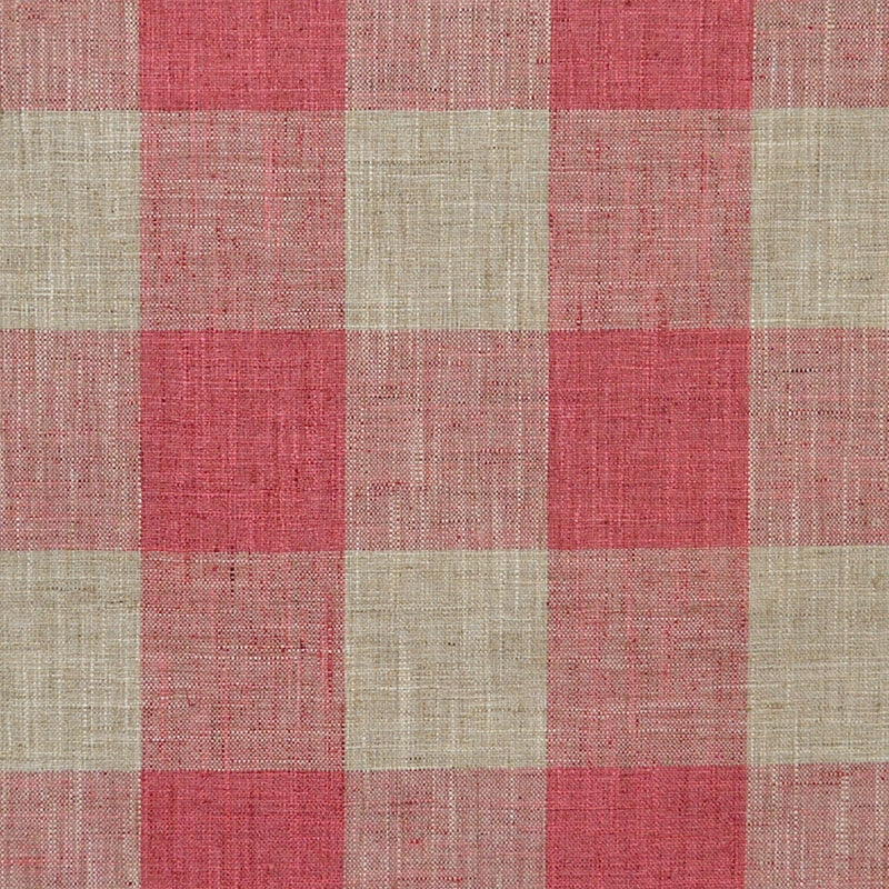 Order 8503 Ian Carnation Red Plaid Multipurpose Magnolia Fabric