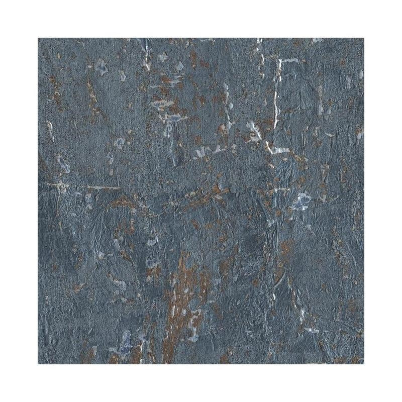 Sample - CZ2480 Modern Nature, Cork color Blue, Organic by Candice Olson Wallpaper