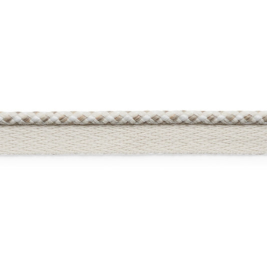 74900 | Keaton Lip Cord, Ivory - Schumacher Fabric
