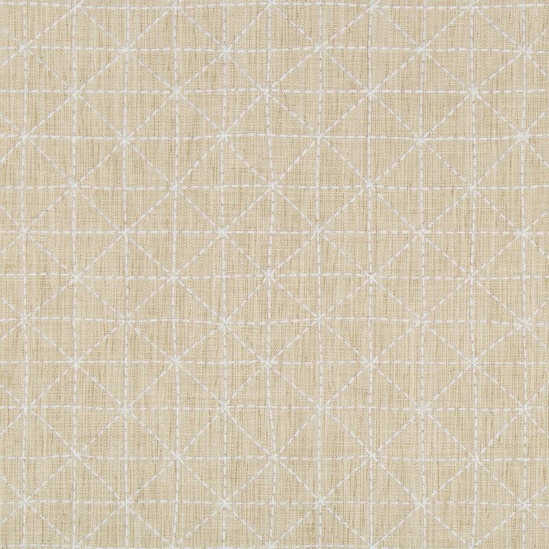 Save 35380.116.0 Appointed Papyrus Geometric Neutral by Kravet Design Fabric