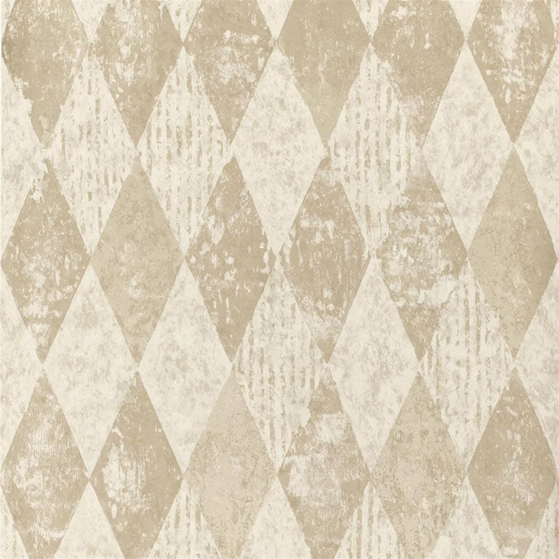 Sample PDG1090-03 Arlecchino Linen by Designer Guild Wallpaper