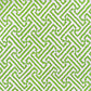 Sample 3080-27WP Java Java, Lime on White by Quadrille Wallpaper