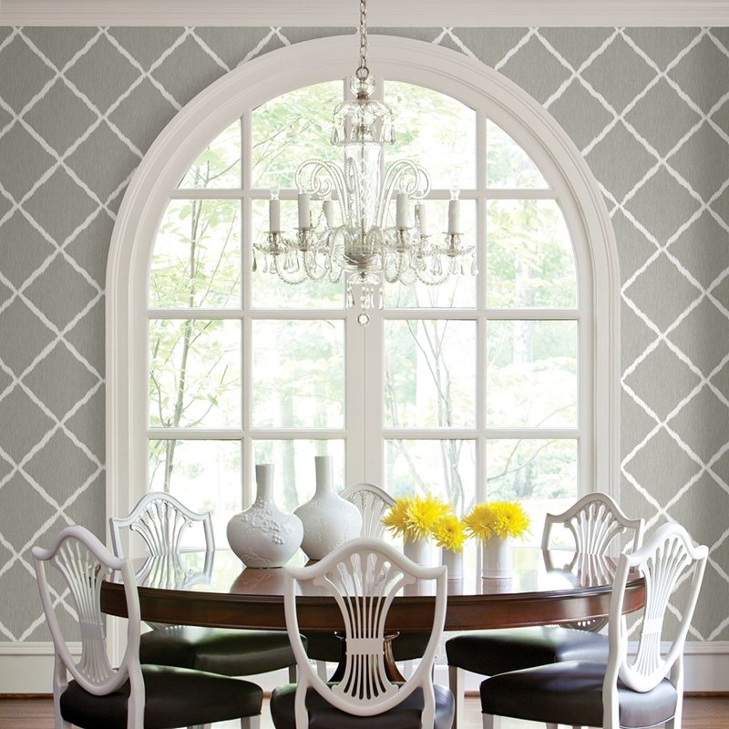 Shop 2785-24814 Ikatrellis Signature by Sarah Richardson A-Street Prints Wallpaper