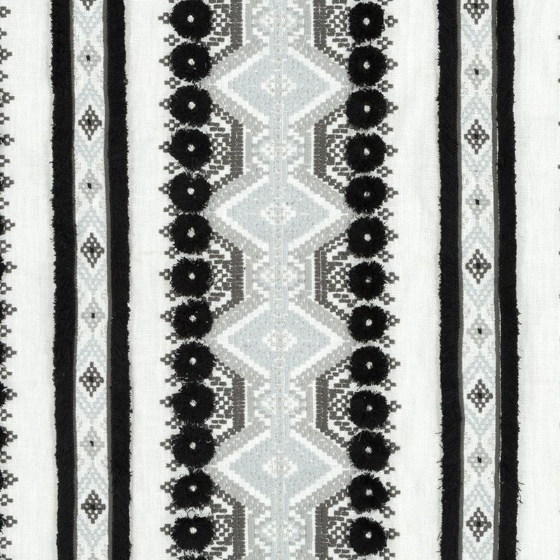 262088 | Handira StripeBlack and White - Beacon Hill Fabric
