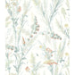 Buy 4072-70031 Delphine Hillaire Teal Meadow Wallpaper Teal by Chesapeake Wallpaper