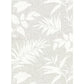 Sample 2921-50808 Warner Textures IX 2754 Main Street, Chandler Grey Botanical Faux Grasscloth Wallpaper by