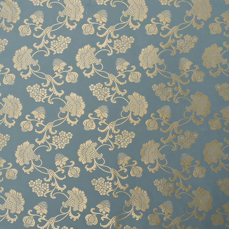 Purchase sample of 71842 Margaux, Ciel Shimmer by Schumacher Fabric
