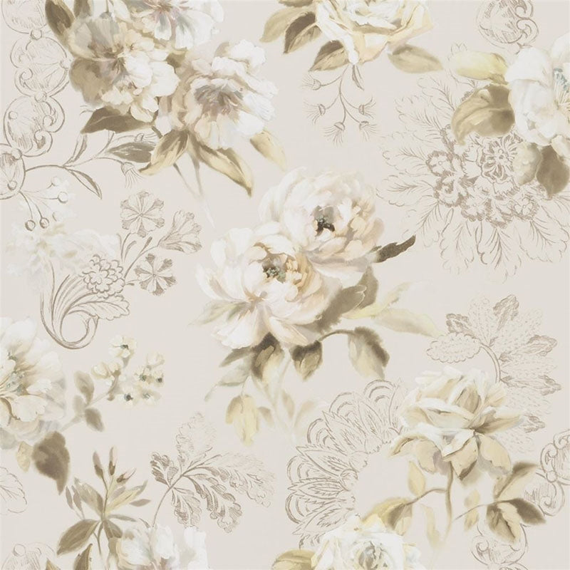 View PDG1051/05 Victorine Pale Birch by Designer Guild Wallpaper