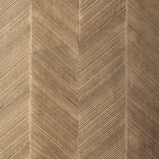 Acquire 5005652 Chevron Texture Sable Schumacher Wallpaper