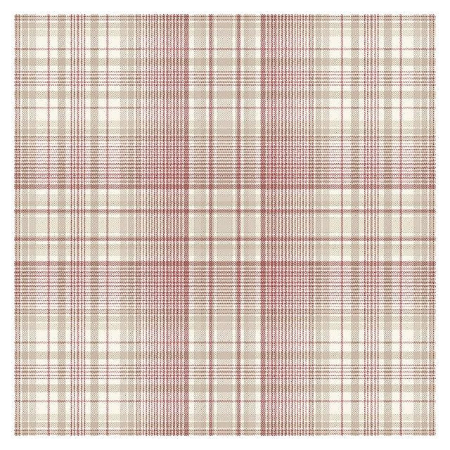 Buy AF37722 Flourish (Abby Rose 4) Red Check Plaid Wallpaper by Norwall Wallpaper