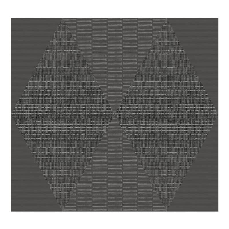 Sample Carl Robinson  CR60800, Norbury color Black  Diamond Wallpaper