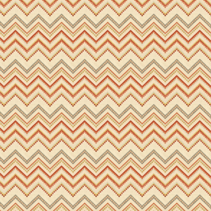 Sample ROSE-8 Tigerlily by Stout Fabric