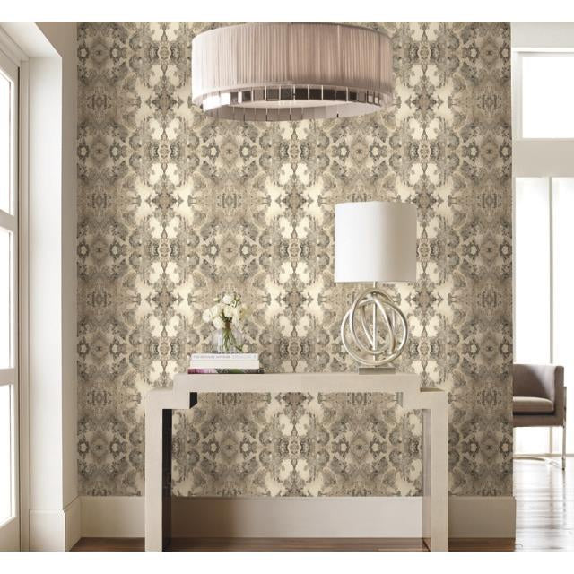 View Psw1092Rl Simply Candice Abstract Grey Peel And Stick Wallpaper